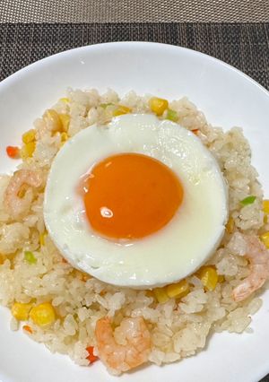 シリコンカップで作る綺麗な目玉焼き-レシピのメイン写真