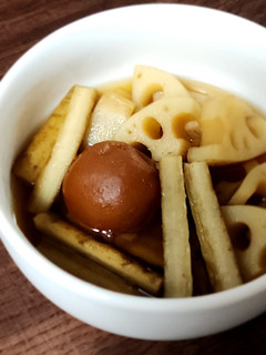 プラス1品☆ごぼうと蓮根の梅酒煮-レシピのメイン写真
