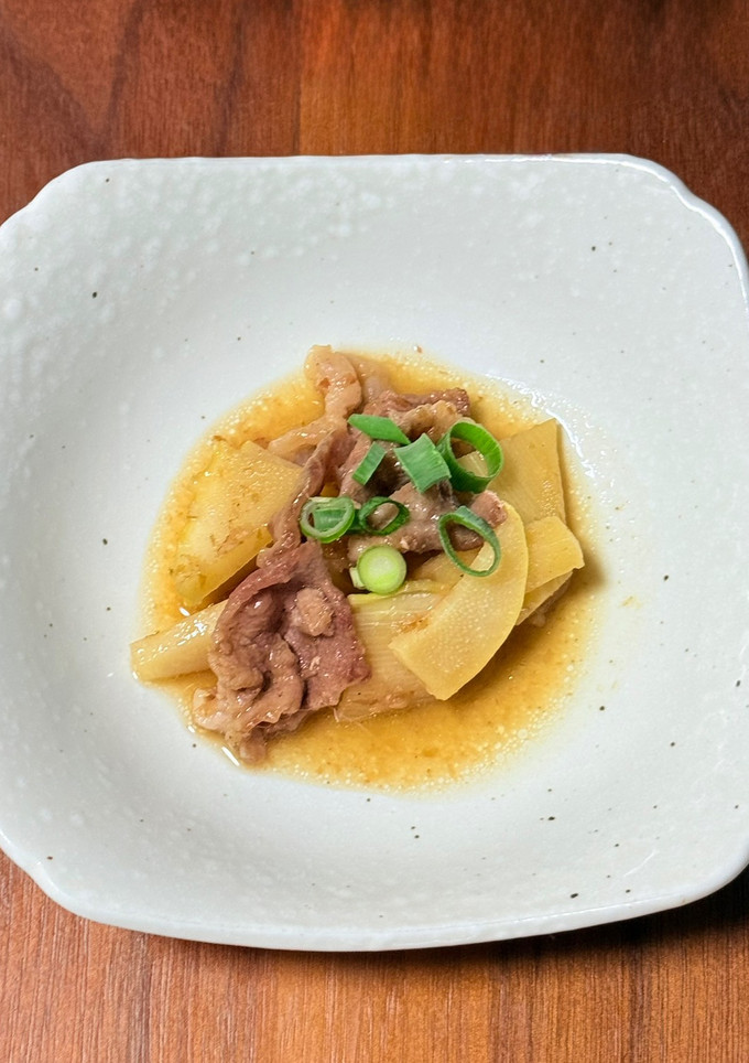 たけのこと豚肉の和風だし煮-レシピのメイン写真