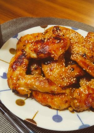＊お酒が止まらないやみつき手羽先＊-レシピのメイン写真