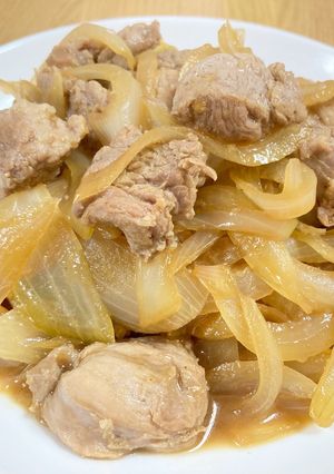 豚肩ロースのポン酢炒め-レシピのメイン写真