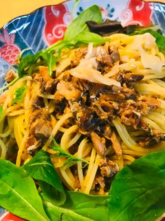 お気軽パスタ●鯖缶の和風パスタ-レシピのメイン写真