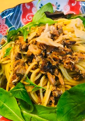 お気軽パスタ●鯖缶の和風パスタ-レシピのメイン写真