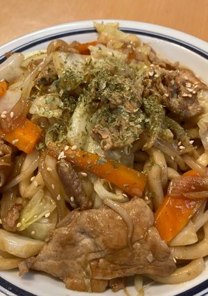 シンプル焼きうどん　ソース味-レシピのメイン写真