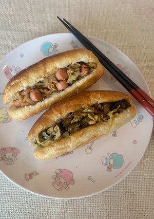 和風＆韓国風野菜サンドウィッチ-レシピのメイン写真