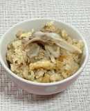白だしで舞茸の炊き込みごはん