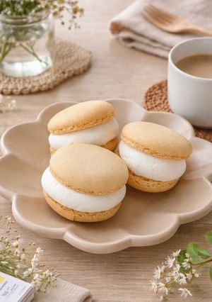 マシュマロマカロン-レシピのメイン写真