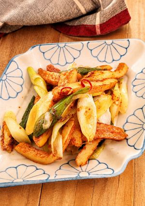 おかか香る♡ねぎとさつま揚げの旨きんぴら-レシピのメイン写真