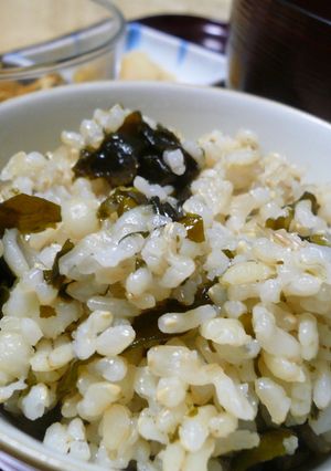 わかめDE炊き込みご飯-レシピのメイン写真