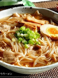 そうめん消費@豚バラもやしのそうラーメン-レシピのメイン写真