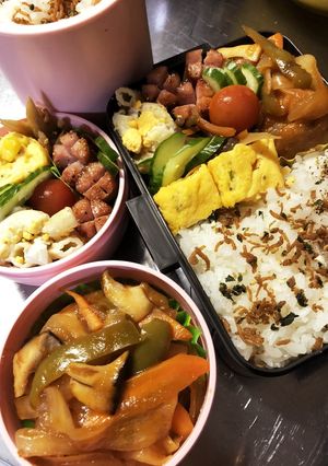 高校生お弁当13-レシピのメイン写真