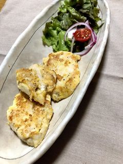 鶏むね肉☆粉チーズピカタ-レシピのメイン写真