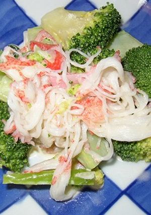 あと１品！ブロッコリーのカニマヨ☆サラダ-レシピのメイン写真