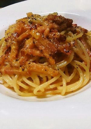 簡単カルボナーラ-レシピのメイン写真
