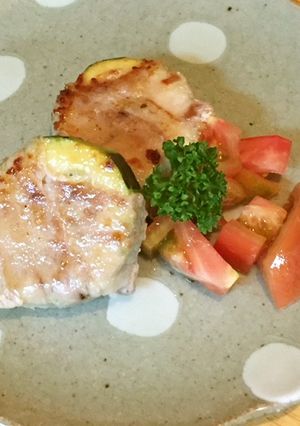 ズッキーニの豚バラ巻き-レシピのメイン写真