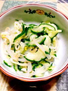 超簡単!!きゅうり と もやしの酢の物♪-レシピのメイン写真