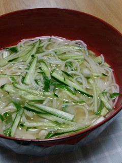 夏の定番♪冷や汁うどん(すったて)-レシピのメイン写真