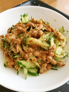 さっぱりと美味しい✿納豆きゅうり-レシピのメイン写真