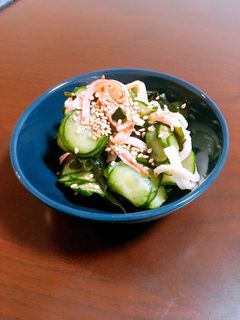 簡単♡きゅうりとカニカマの酢の物-レシピのメイン写真