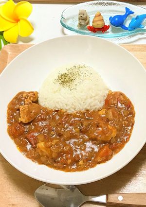 家にあるもので簡単【バターチキンカレー】-レシピのメイン写真