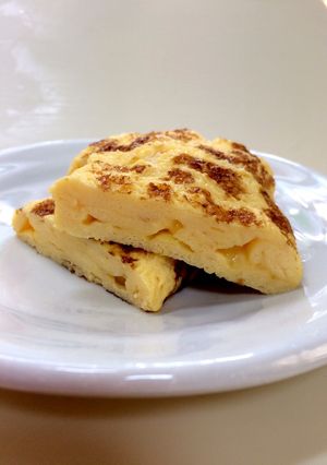 洗い物なし☆巻かない卵焼き-レシピのメイン写真