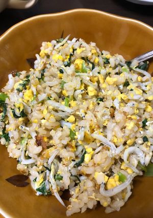 妊婦飯◎しらすと小松菜のチャーハン-レシピのメイン写真
