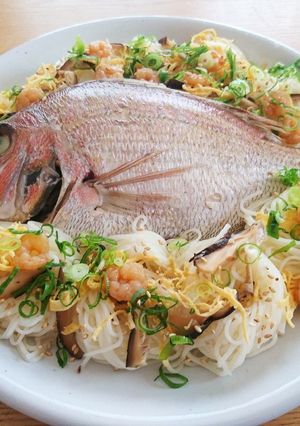 鯛そうめん-レシピのメイン写真