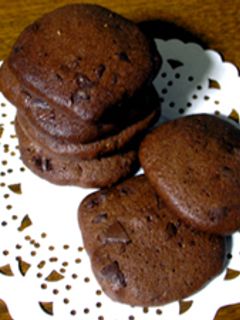 濃厚★Wチョコクッキー-レシピのメイン写真