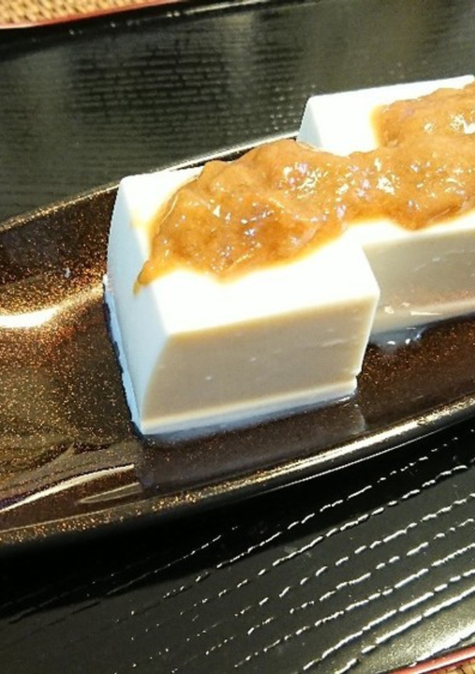簡単☆梅肉ソースの冷奴☆秘密の比率☆-レシピのメイン写真