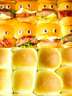 ちぎりパン(アレンジサンドイッチ)-レシピのメイン写真