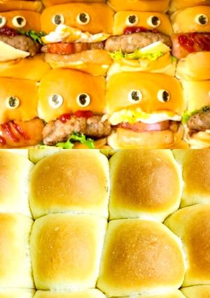 ちぎりパン(アレンジサンドイッチ)-レシピのメイン写真
