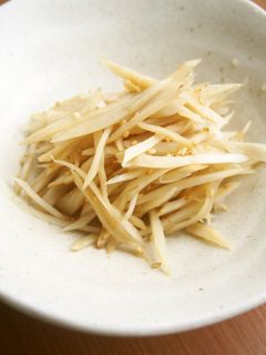 ゴボウの酢の物♪ささがきで食べやすく♪-レシピのメイン写真