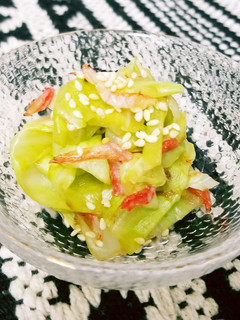 サッパリ味の簡単キャベツサラダ♡時短♪-レシピのメイン写真