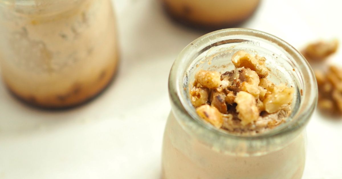 たっぷりくるみとバナナのプリン by カリフォルニアくるみ