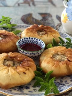 ウズベキスタン♡簡単チキンの揚げパン-レシピのメイン写真