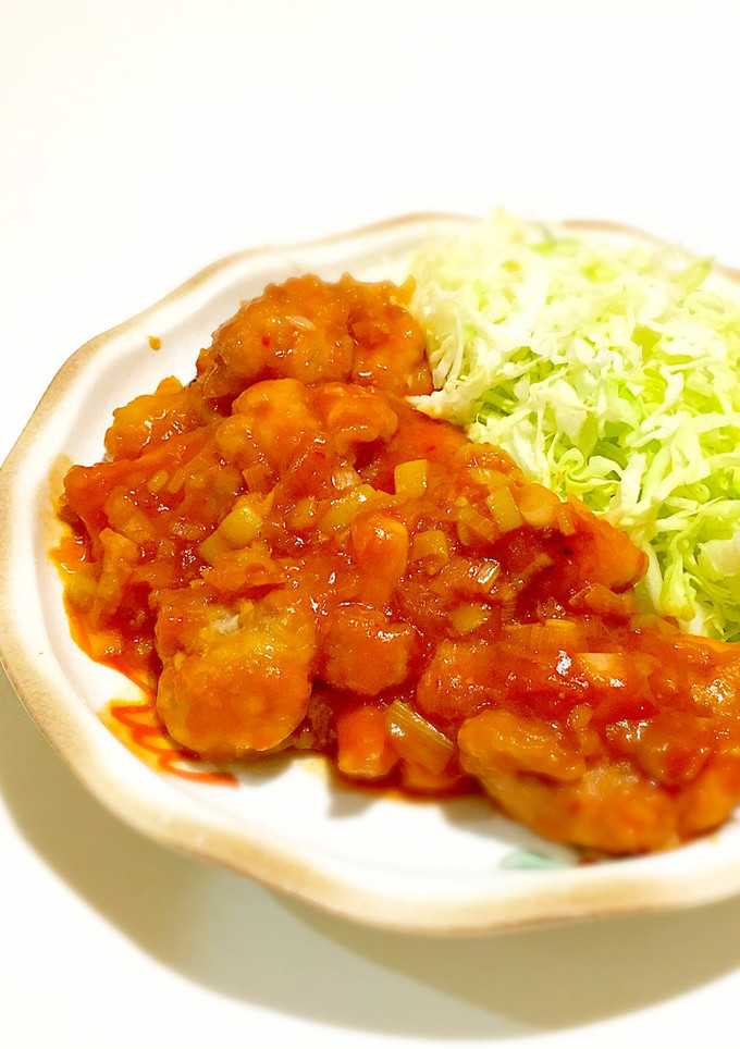 旨辛♫焼くだけ簡単鶏のチリソース-レシピのメイン写真