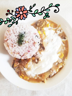 ビーフストロガノフ風ごはん-レシピのメイン写真