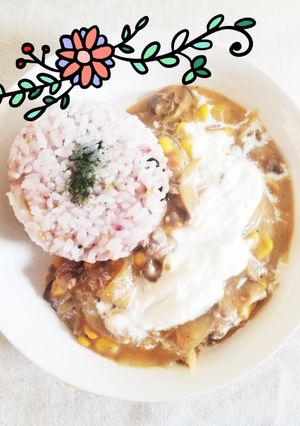 ビーフストロガノフ風ごはん-レシピのメイン写真