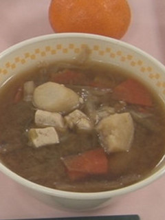 船越味噌を使った豚汁-レシピのメイン写真