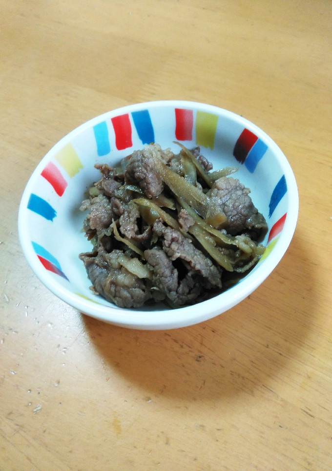 簡単☆牛肉とごぼうのしぐれ煮♪-レシピのメイン写真
