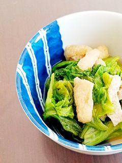 5分で旨みじゅわ~♡サニーレタスの煮浸し-レシピのメイン写真