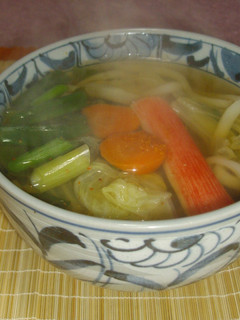 あっさり野菜うどん-レシピのメイン写真