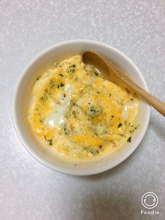 レンジで高菜たまご焼き-レシピのメイン写真