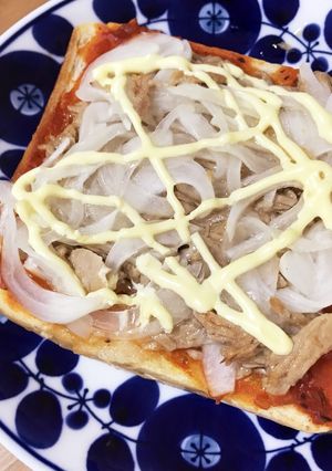 酢たまねぎのーっけ♡ピザトースト-レシピのメイン写真
