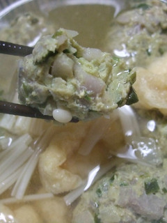 レンコンしゃきしゃき鶏だんご汁-レシピのメイン写真