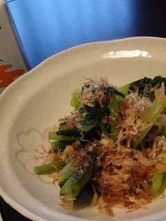 だし醤油かけるだけ 小松菜のおひたし-レシピのメイン写真