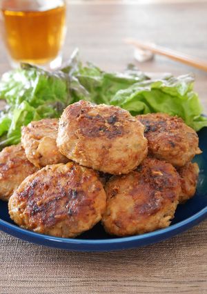 お弁当にも！みそ照りハンバーグ-レシピのメイン写真
