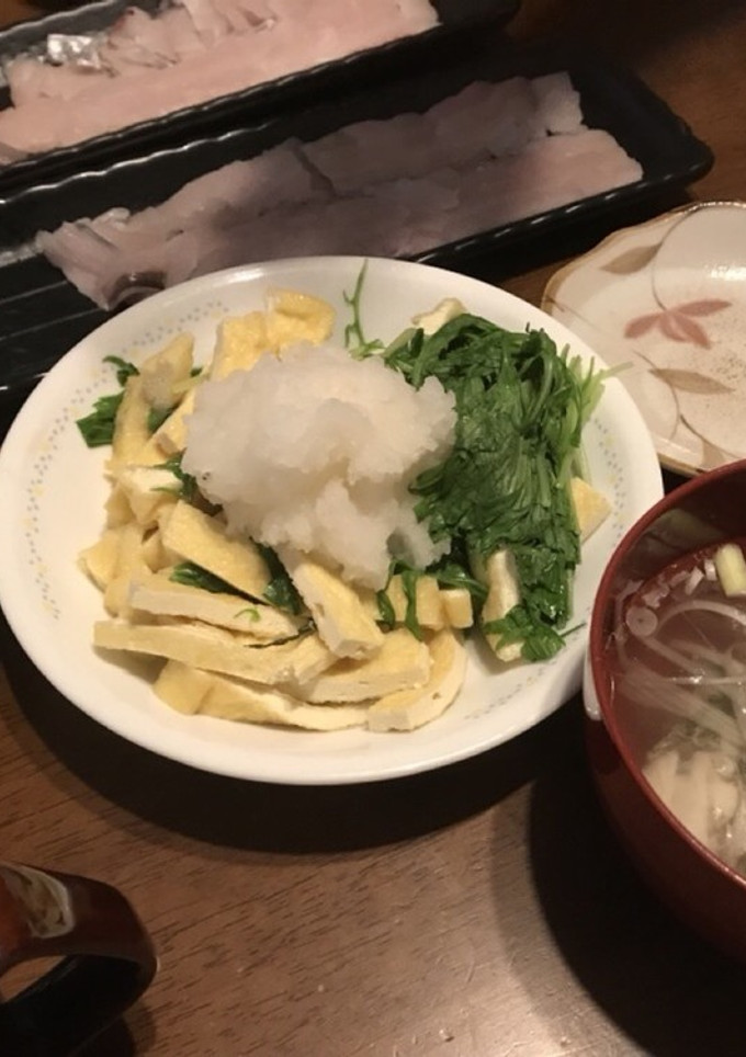 さっぱり油揚げの湯引き-レシピのメイン写真