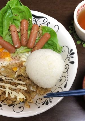 酢キャベツのガパオライス-レシピのメイン写真