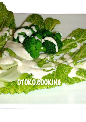 シャキシャキ白菜シーザーサラダ-レシピのメイン写真